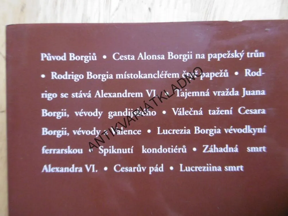 BORGIOVÉ, PŘÍBĚH RENESANČNÍ RODINY, JOACHIM BRAMBACH, **an