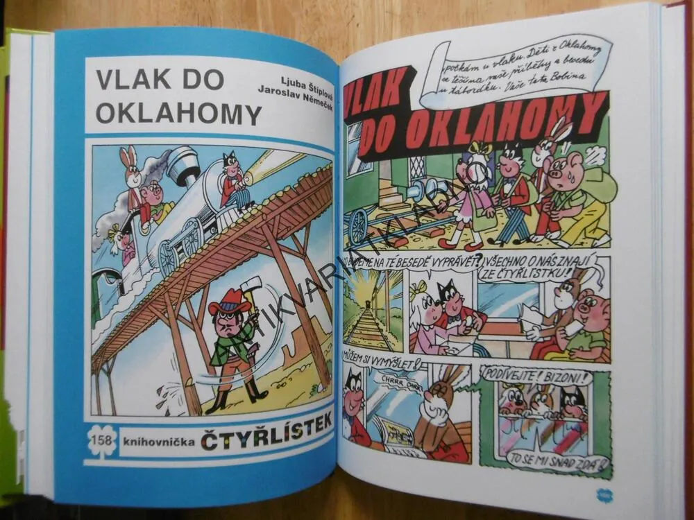 NÁDHERNÉ PŘÍBĚHY ČTYŘLÍSTKŮ 8. VELKÁ KNIHA, 1987-1989, ŠTÍPLOVÁ, NĚMEČEK