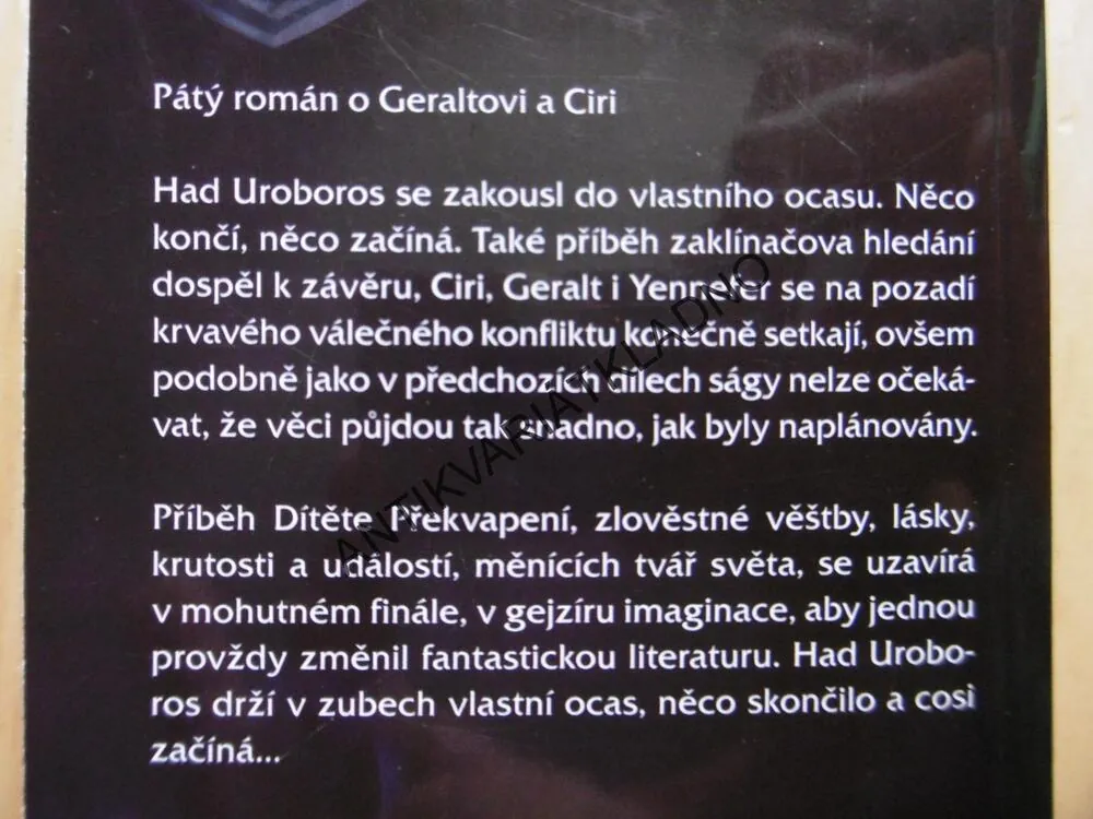 ZAKLÍNAČ 7. PANÍ JEZERA, ANDRZEJ SAPKOWSKI, **an