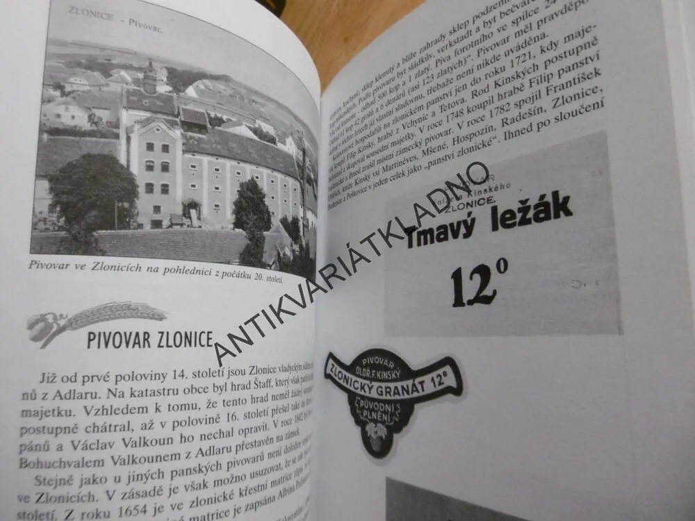 PIVOVARNICTVÍ NA KLADENSKU A SLÁNSKU, CL. CHALOUPKA, KLADNO,SLANÝ, **an