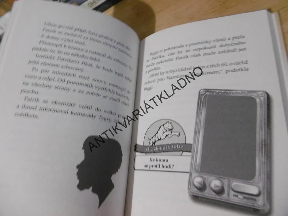 KLUB TYGRŮ, THOMAS BREZINA, JED ČERVENÉHO LEGUÁNA,VČ.LUPY, **an