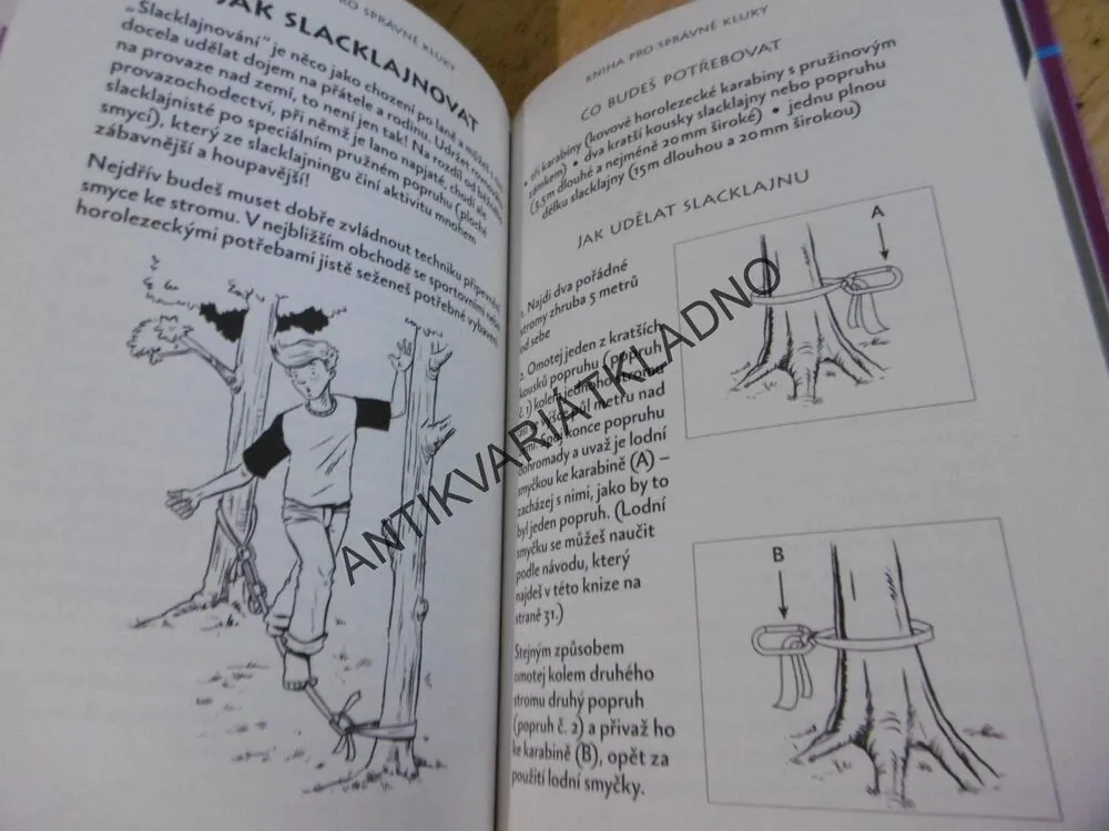 KNIHA PRO SPRÁVNÉ KLUKY, **an