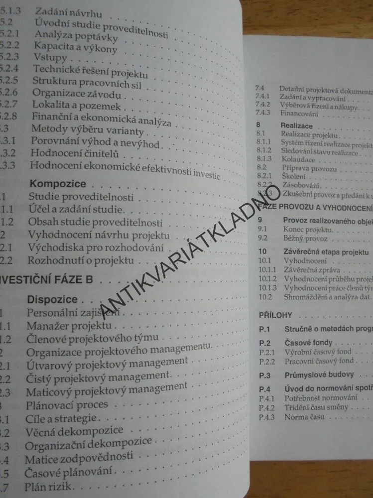 PROJEKTOVÝ MANAGEMENT, VLADIMÍR NĚMEC,