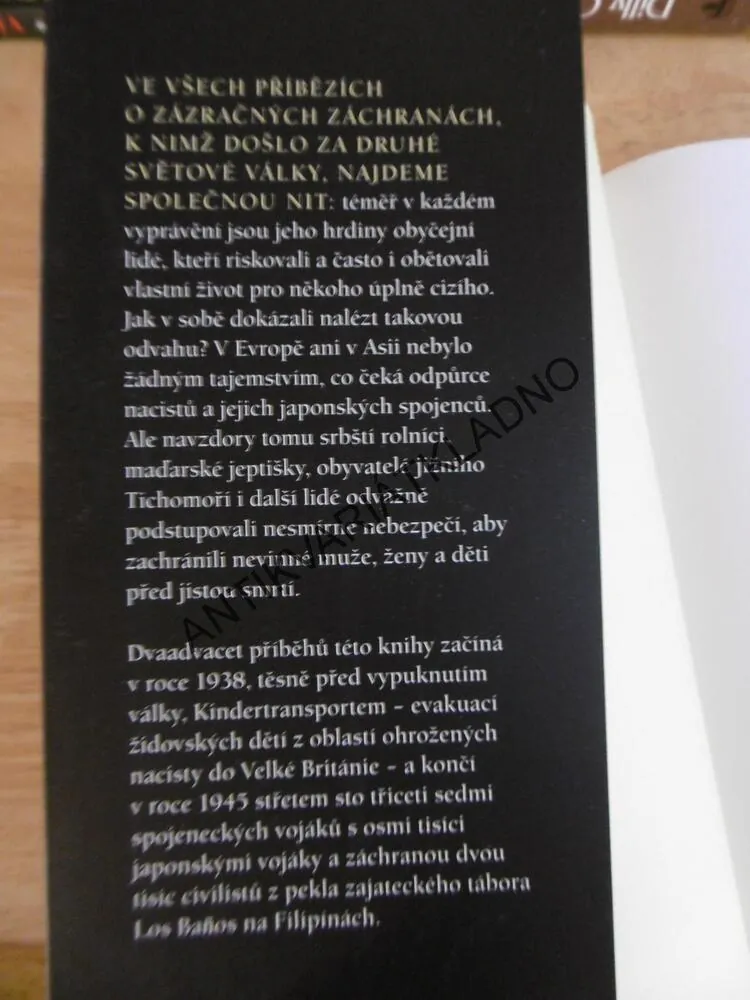 SLAVNÉ ZÁCHRANNÉ AKCE DRUHÉ SVĚTOVÉ VÁLKY, THOMAS J.CRAUGHWELL, **an
