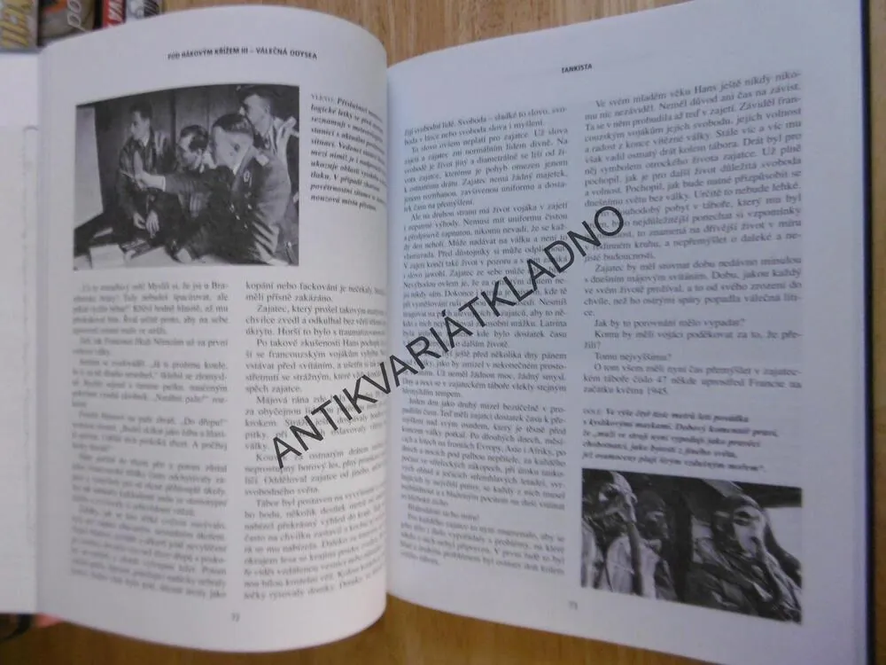 VÁLEČNÁ ODYSEA, POD HÁKOVÝM KŘÍŽEM III., FRANTIŠEK WEBER, VÁLEČNÉ EPIZODY, **an