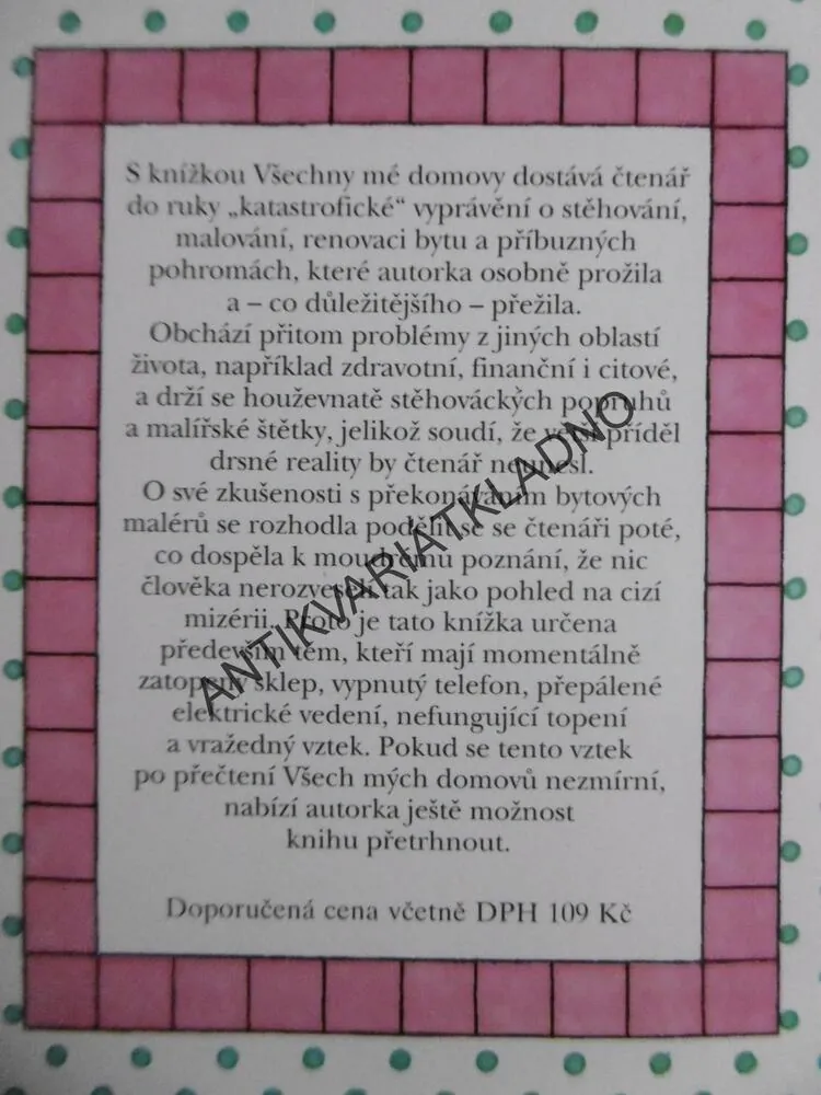 VŠECHNY MÉ DOMOVY, IVANKA DEVÁTÁ, **an