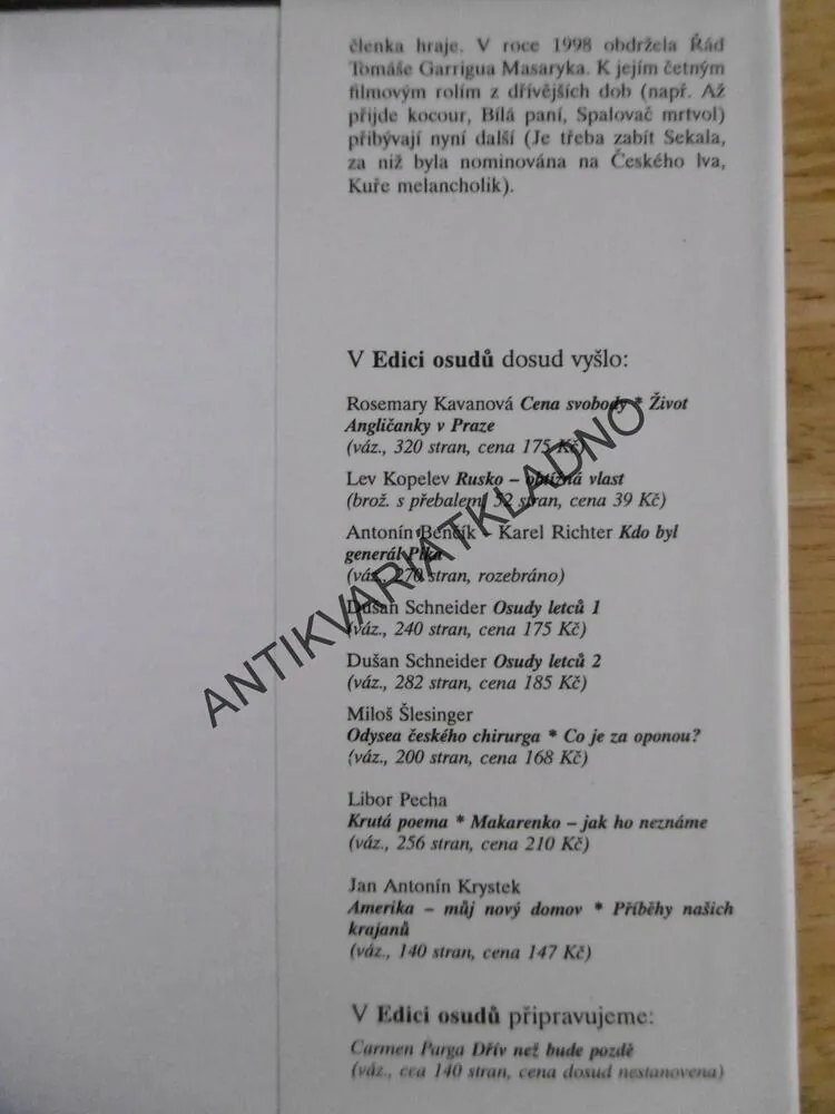 VLASTA CHRAMOSTOVÁ, FILM, HEREČKA, REŽISÉR, **an