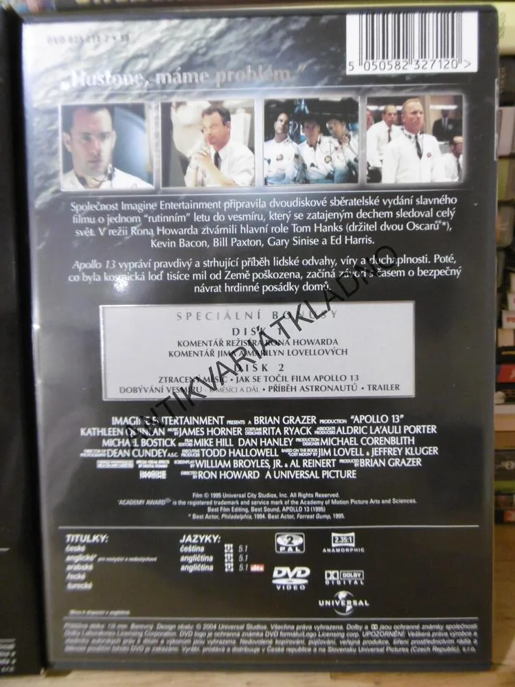 APOLLO 13, DVD FILM