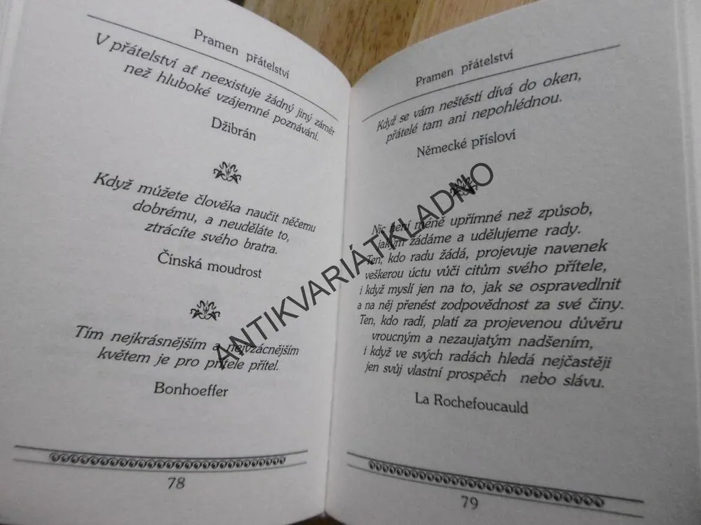 PRAMEN PŘÁTELSTVÍ, LUCIA JESENSKÁ, CITÁTY, BONMOTY
