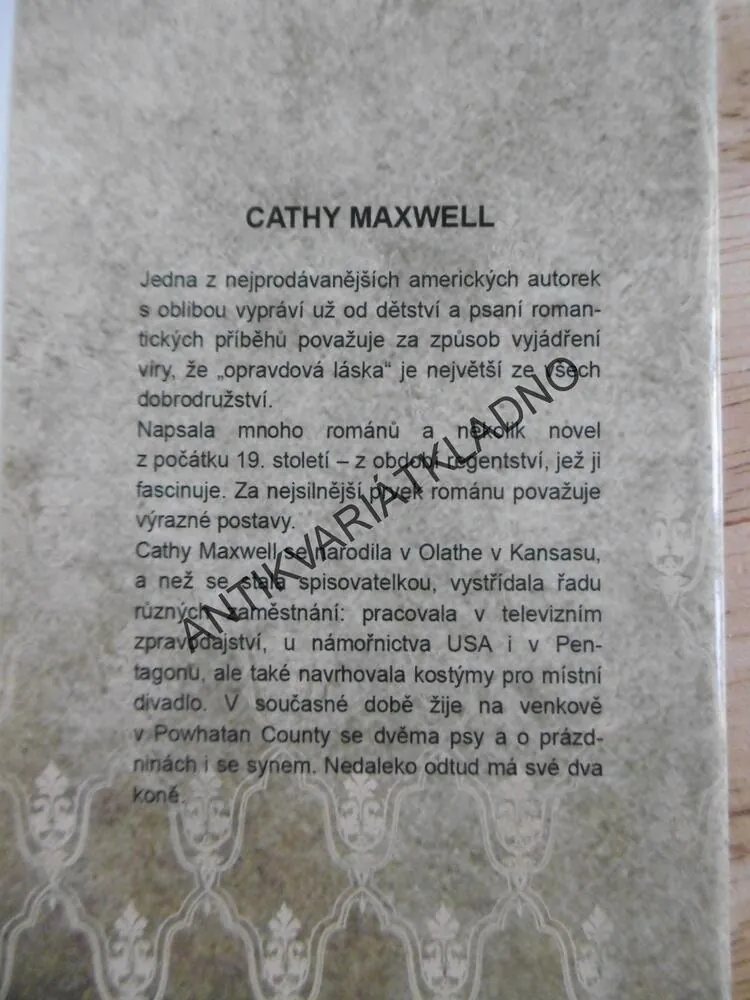 ČAS ZÁZRAKŮ, CATHY MAXWELL