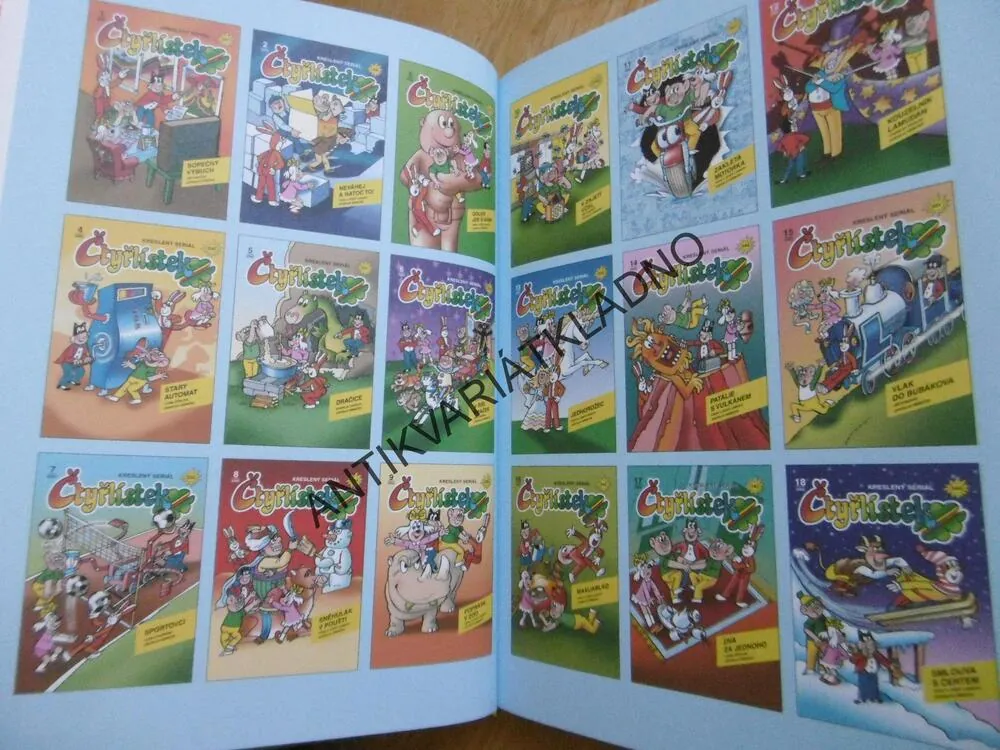 SENZAČNÍ PŘÍBĚHY ČTYŘLÍSTKŮ 18. VELKÁ KNIHA, 2002, ŠTÍPLOVÁ, NĚMEČEK, **an