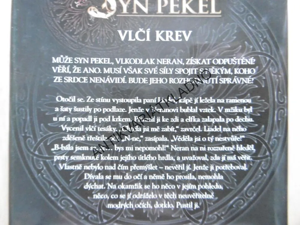 SYN PEKEL, VLČÍ KREV, MICHAELA BURDOVÁ, **an