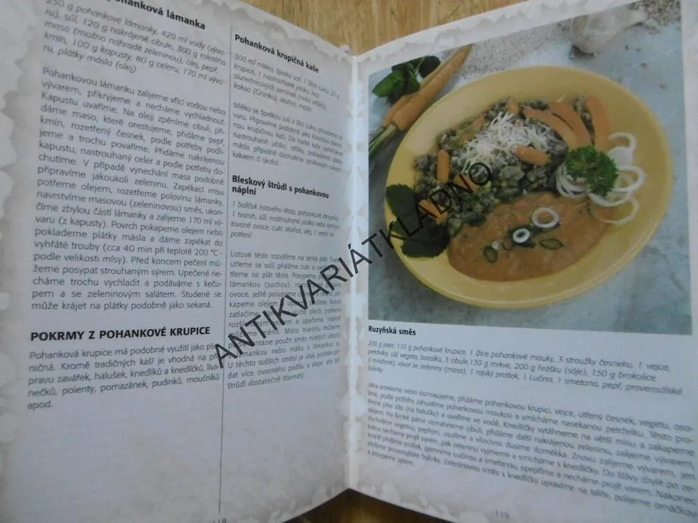 ČESKÁ BIOKUCHAŘKA, VAŘÍME Z BIOPOTRAVIN, RECEPTY, **an