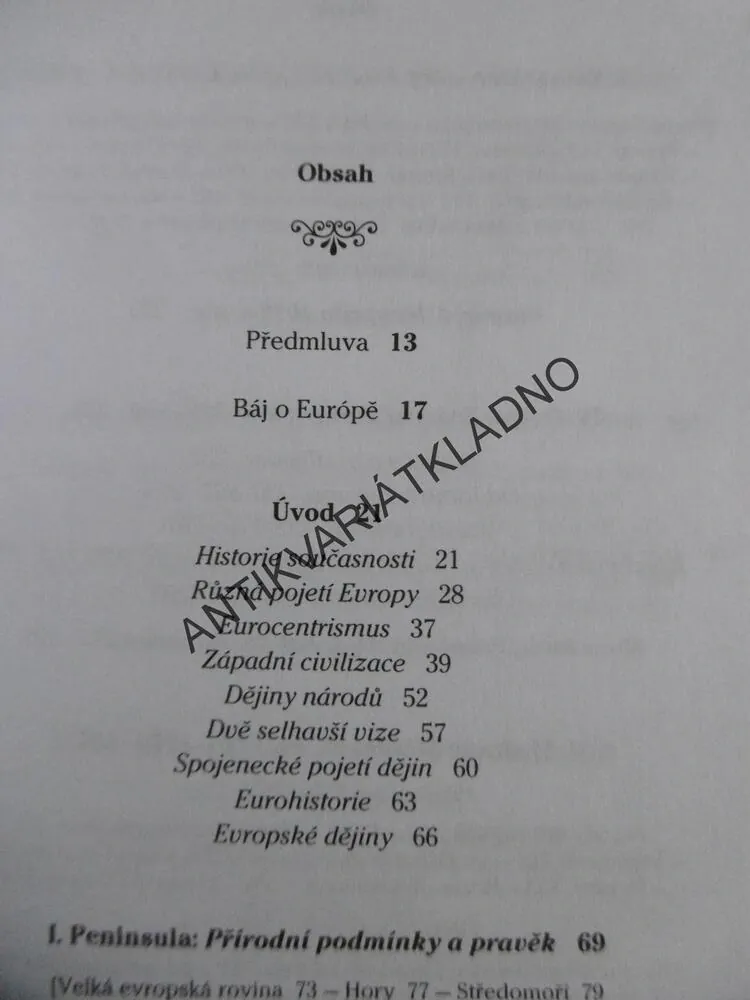 EVROPA, DĚJINY JEDNOHO KONTINENTU, NORMAN DAVIES,