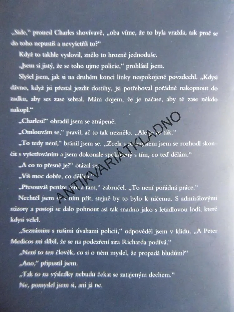 ODMÍTNUTÍ POSLUŠNOSTI, DICK FRANCIS, **an