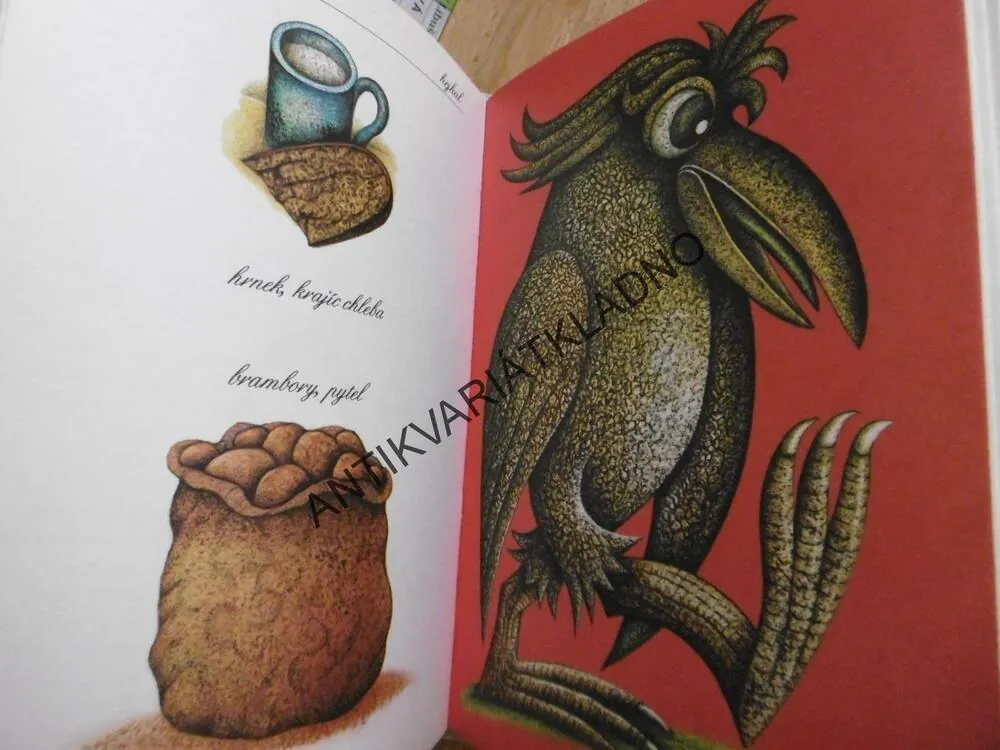 OBŘÍ PANTOFLE, POVĚSTI Z MORAVY, EVA KILIANOVÁ, KREMLÁČEK, 1988, **an
