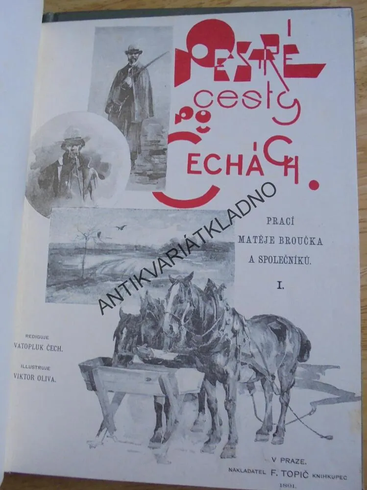 PESTRÉ CESTY PO ČECHÁCH, 1-2, MATĚJ BROUČEK, ČECH