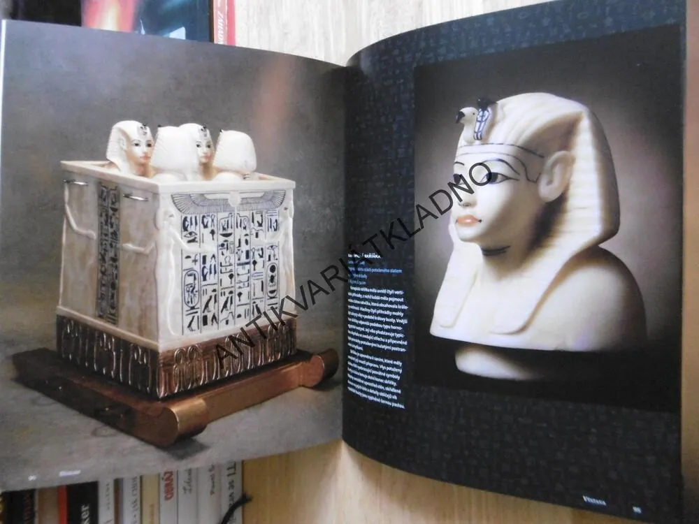 TUTANCHAMON, JEHO HROB A POKLADY, KATALOG VÝSTAVY, 2008, **an