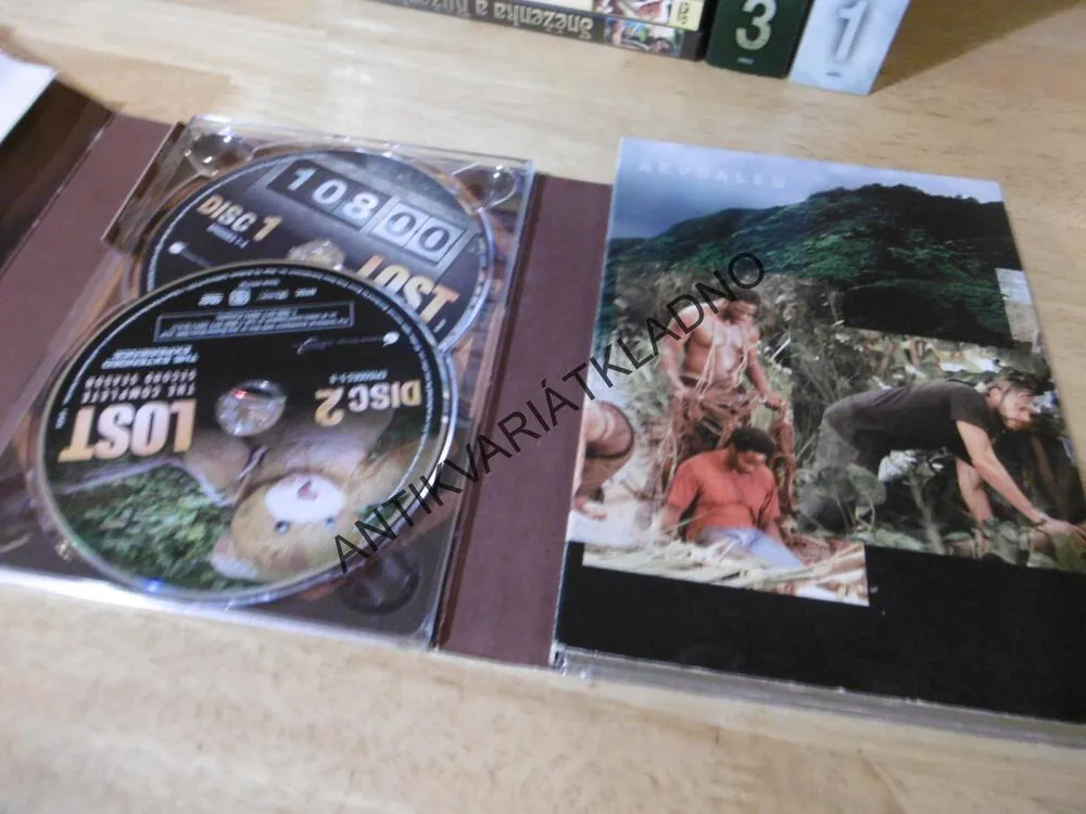 LOST 2., DÍLY 1-7, ZTRACENI, POUZE ANGLIČTINA, DVD FILM