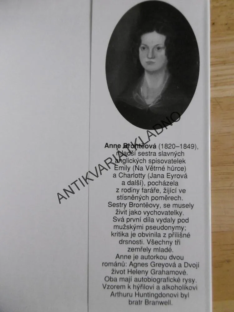 DVOJÍ ŽIVOT HELENY GRAHAMOVÉ, ANNE BRONTËOVÁ,