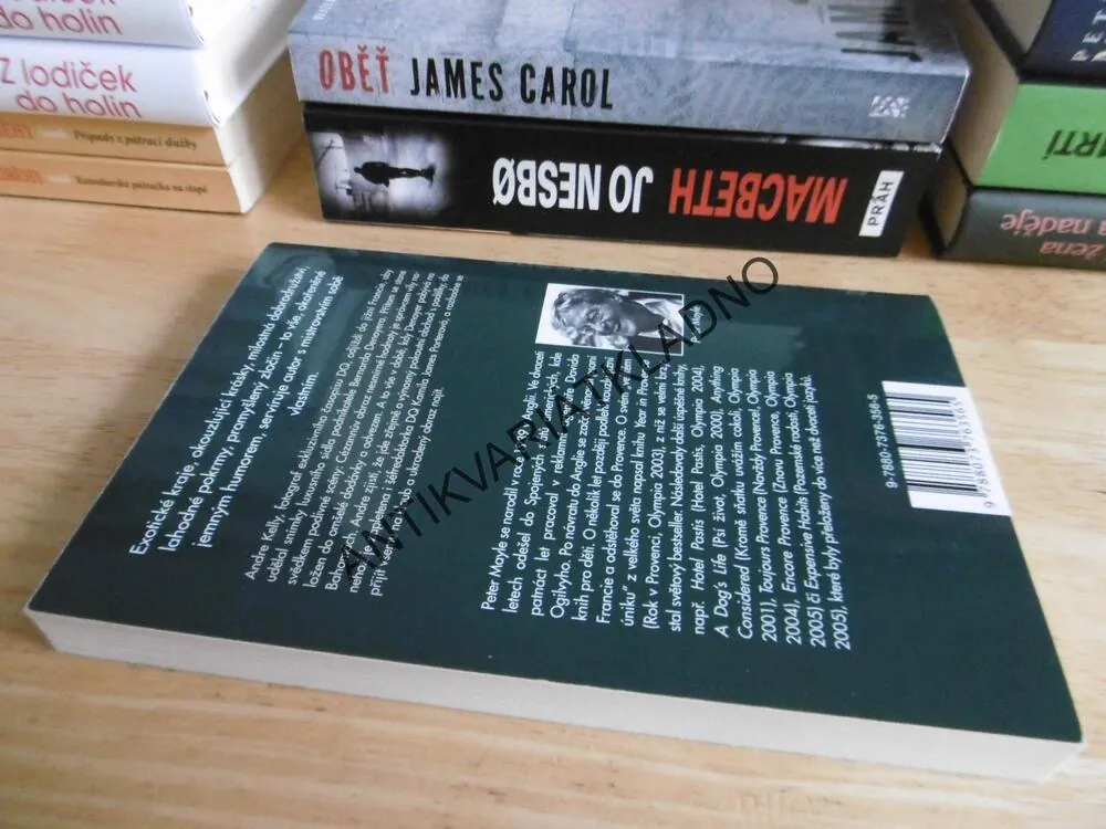 HONBA ZA CÉZANNEM, PETER MAYLE, **an