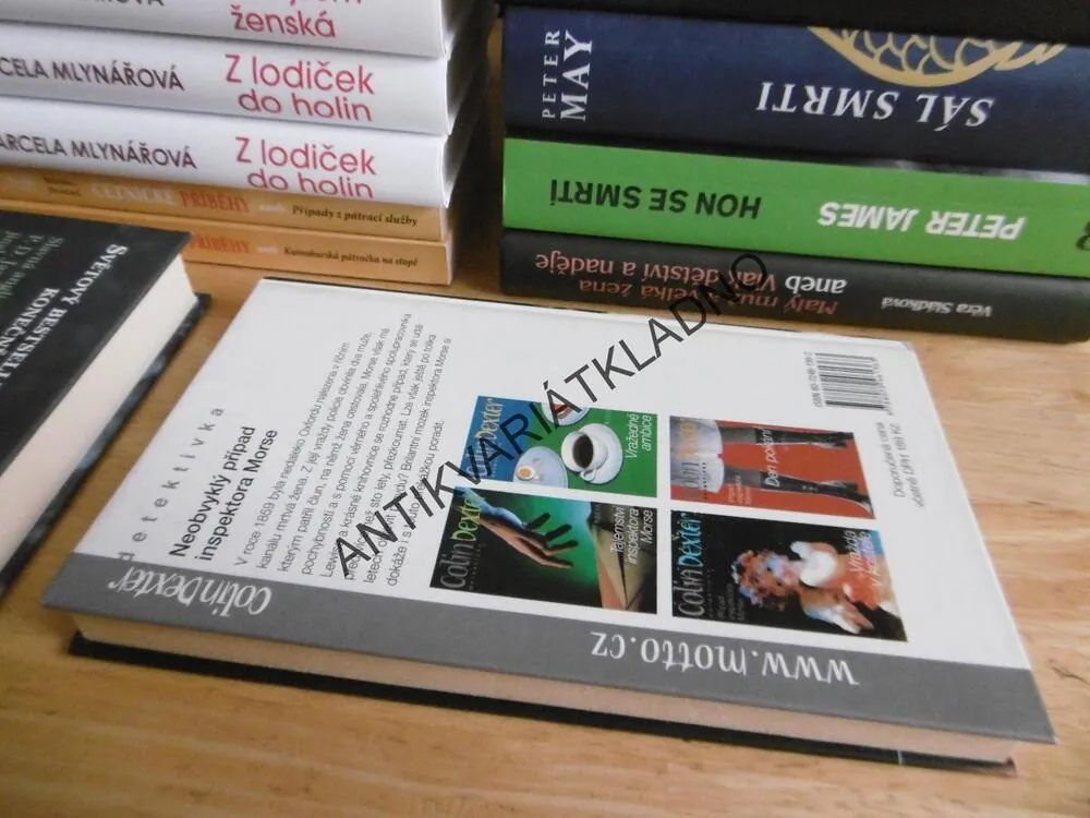 MRTVÁ Z OXFORDSKÉHO KANÁLU, PŘÍPAD INSPEKTORA MORSE,COLIN DEXTER, **an