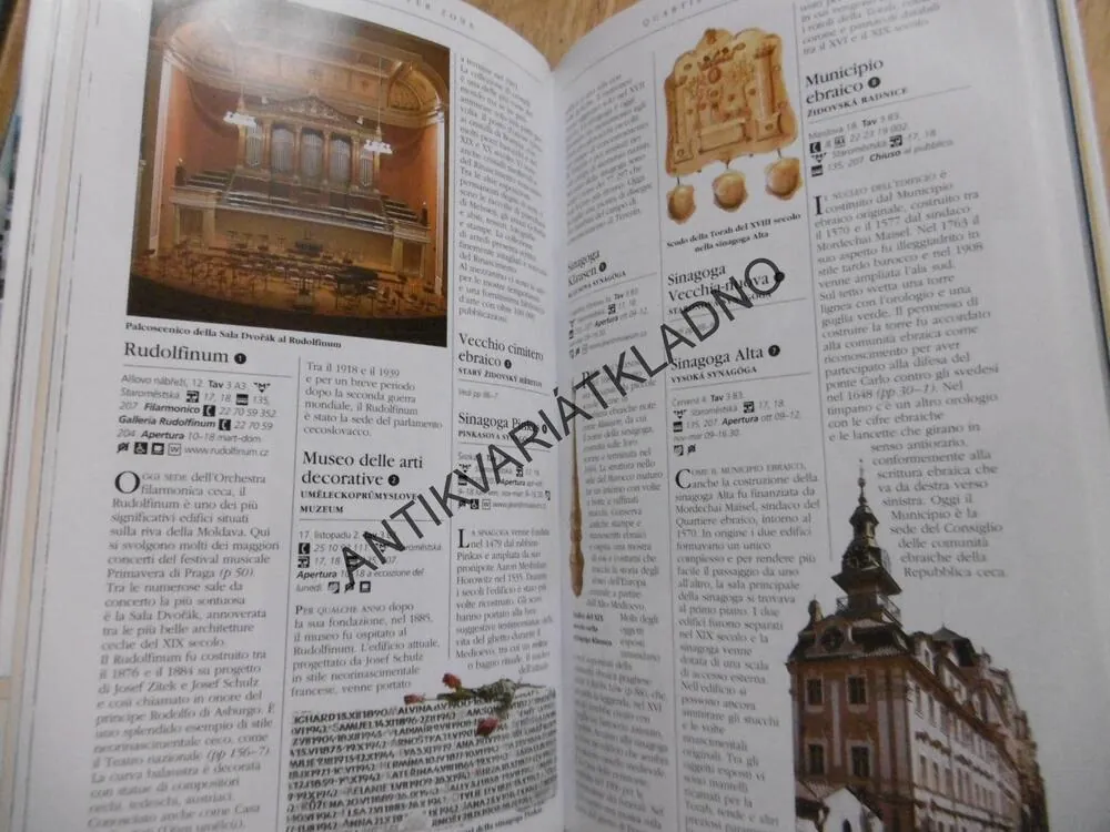 PRAGA, PRAHA, ITALSKY, PRŮVODCE, **an