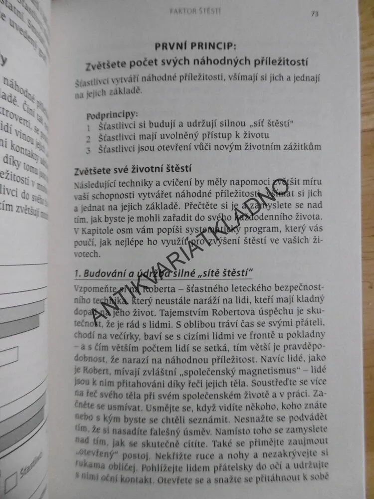 FAKTOR ŠTĚSTÍ, DR. RICHARD WISEMAN, **an