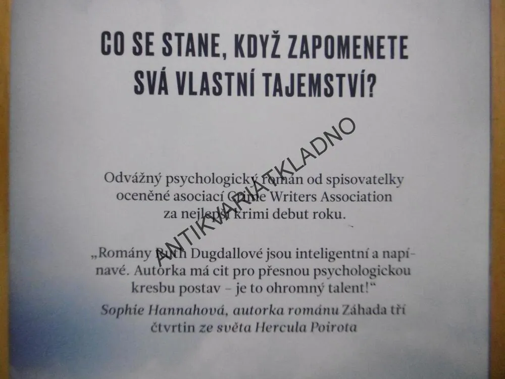 MÁ SESTRA A DALŠÍ LHÁŘI, RUTH DUGDALLOVÁ, **an