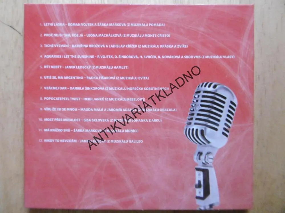 NEJVĚTŠÍ MUZIKÁLOVÉ HITY 2004, CD