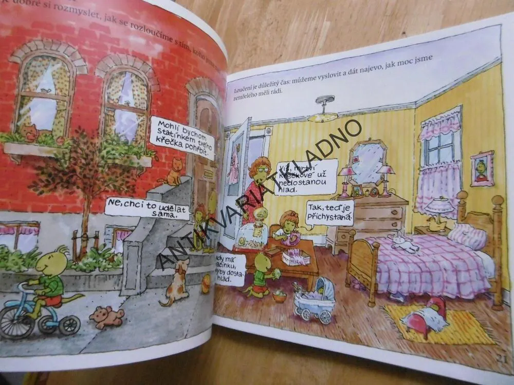 KDYŽ DINOSAURŮM NĚKDO UMŘE, MALÁ KNÍŽKA O VELKÝCH STAROSTECH PRO MALÉ I VELKÉ, LAURIE KRASNY BROWN, MARC BROWN