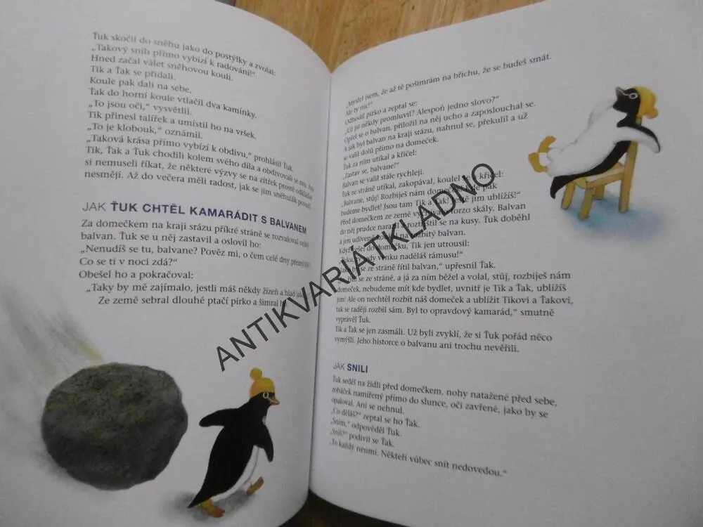 TIK, ŤAK, ŤUK, POHÁDKY O TŘECH TUČŇÁCÍCH, MICHALE ČERNÍK, VLASTA BARÁNKOVÁ, **an