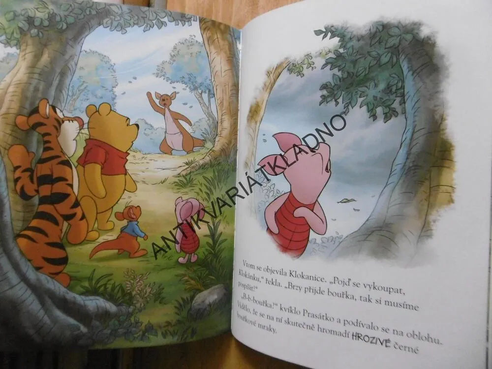 MEDVÍDEK PÚ, STATEČNÉ PRASÁTKO, WALT DISNEY