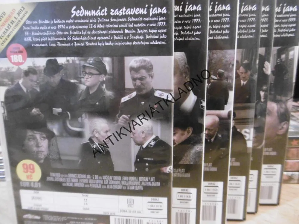 SEDMNÁCT ZASTAVENÍ JARA, DVD FILM VÁLKA
