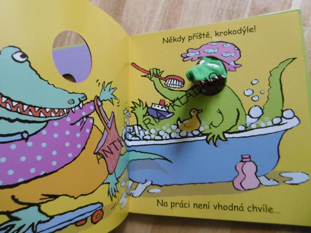 NĚKDY PŘÍŠTĚ KROKODÝLE!, PRSTOVÝ MAŇÁSEK, **an