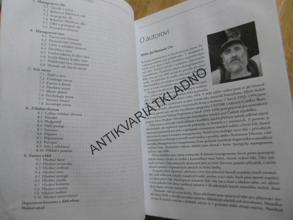 SEBEPOZNÁNÍ, SEBEŘÍZENÍ A STRES, PRAKTICKÝ ATLAS SEBEZVLÁDÁNÍ, JIŘÍ PLAMÍNEK