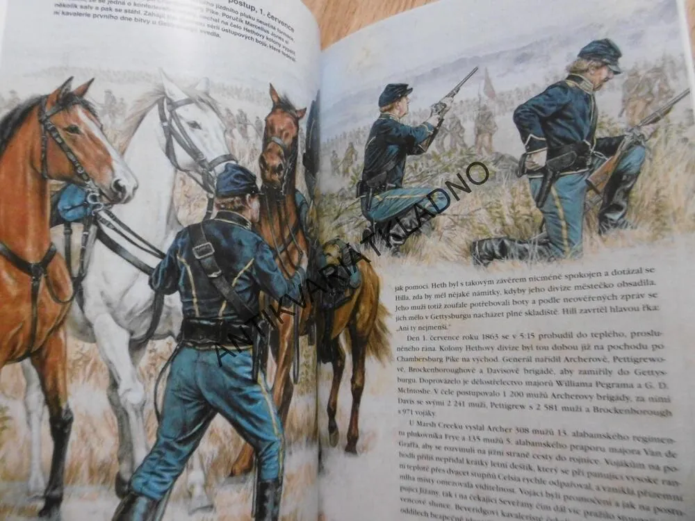 GETTYSBURG 1863, VELKÉ BITVY HISTORIE 26, VÁLKA, **an