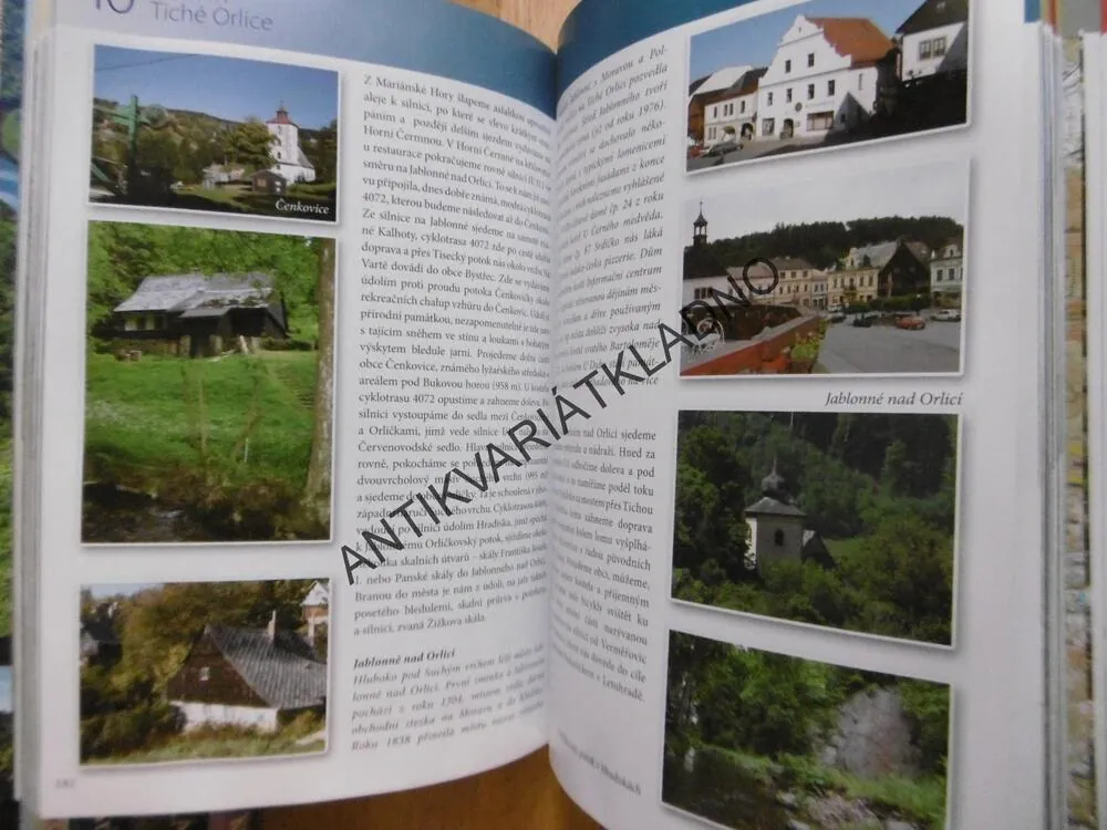 CYKLOVÝLETY PO ČESKU, CYKLOPRŮVODCE, ČECHY, MORAVA, SLEZSKO, **an