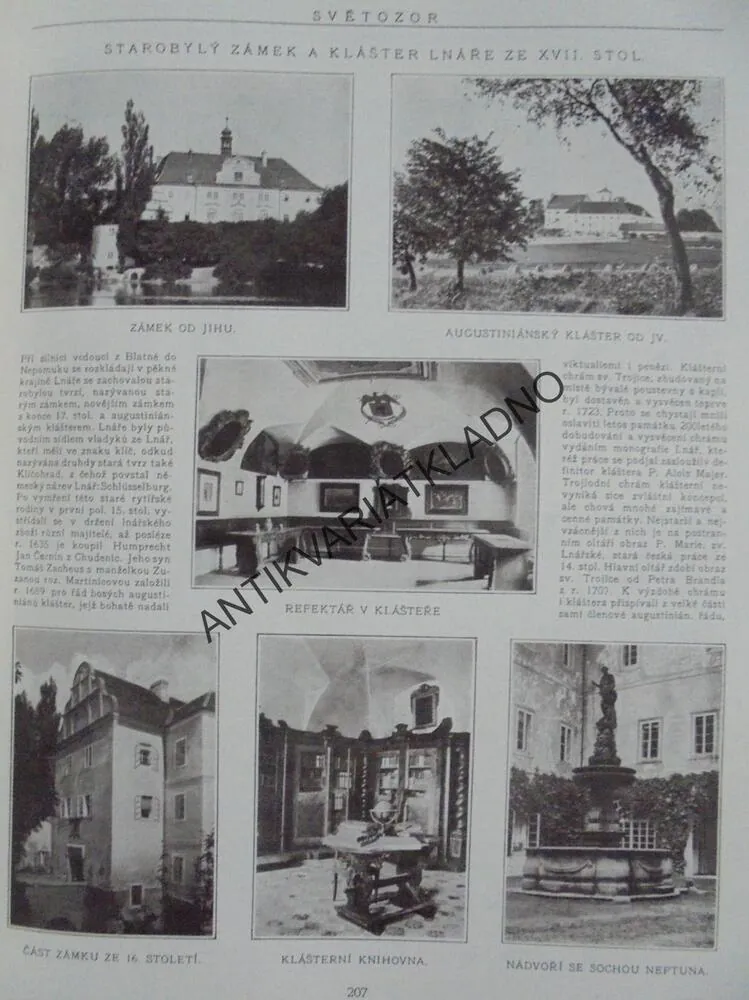 SVĚTOZOR, ROČ. 24., 1923,CESTOVÁNÍ, MÓDA,UMĚNÍ AJ.