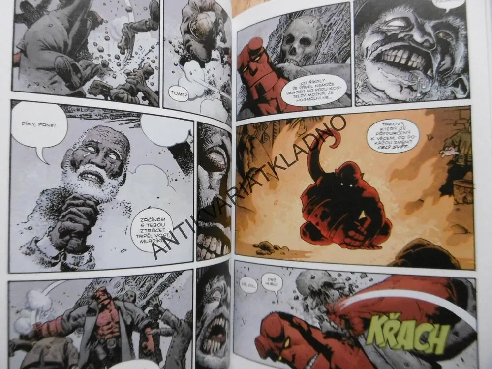 HELLBOY, PASKŘIVEC A JINÉ PŘÍBĚHY, MIKE MIGNOLA, KOMIKS 10