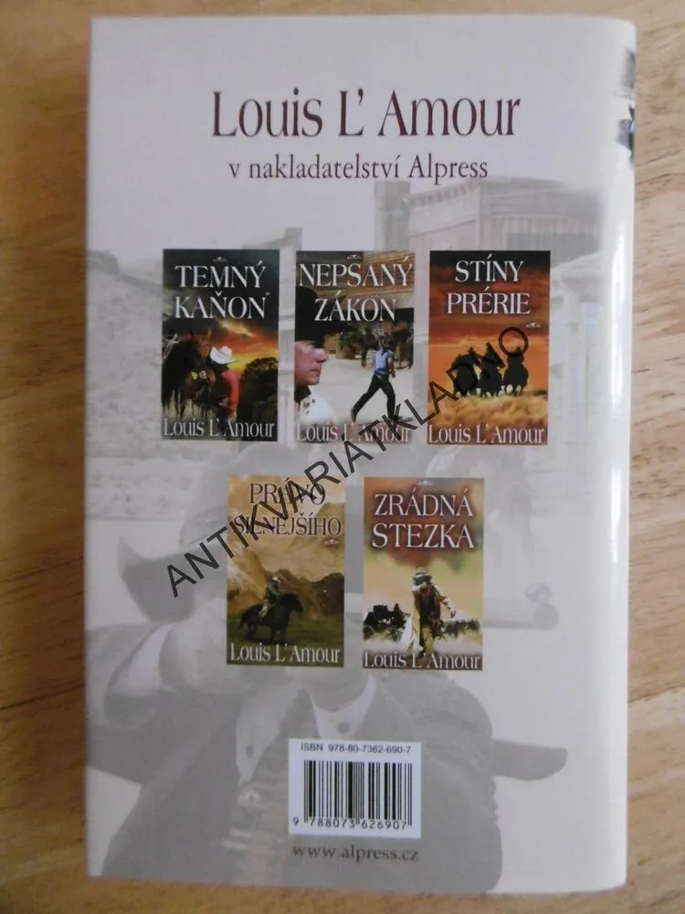 OSAMĚLÝ VLK, LOUIS L´AMOUR, **an