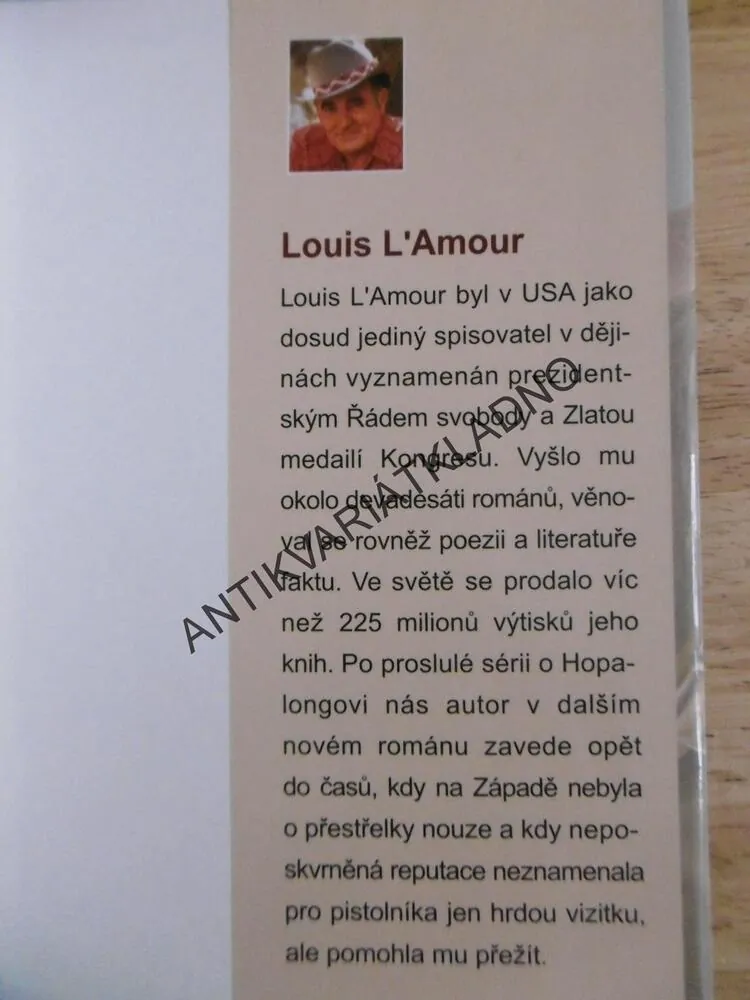 NEČEKANÝ ODPOR, LOUIS L´AMOUR,
