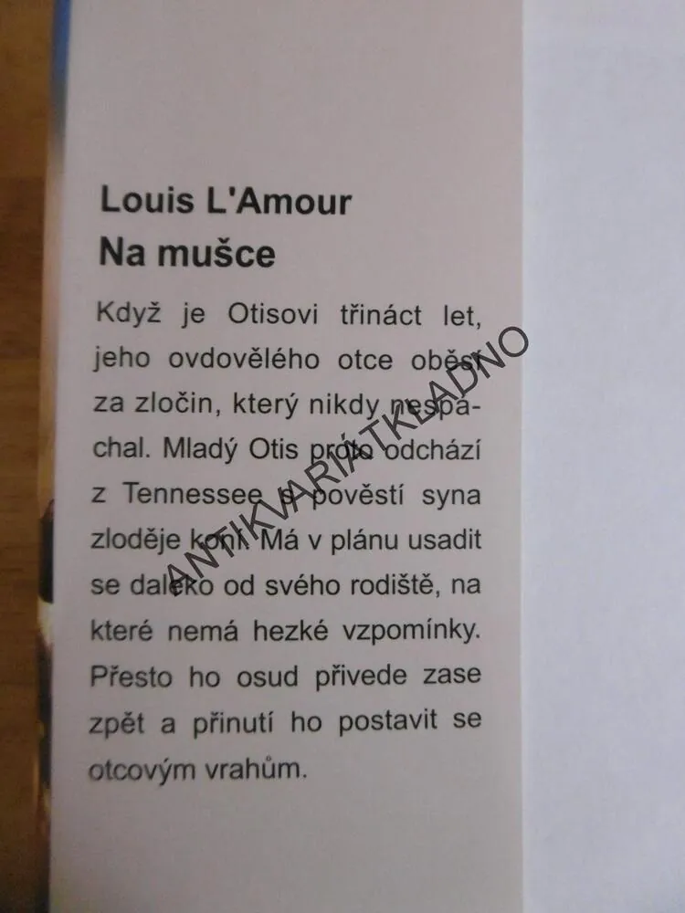 NA MUŠCE, LOUIS L´AMOUR,