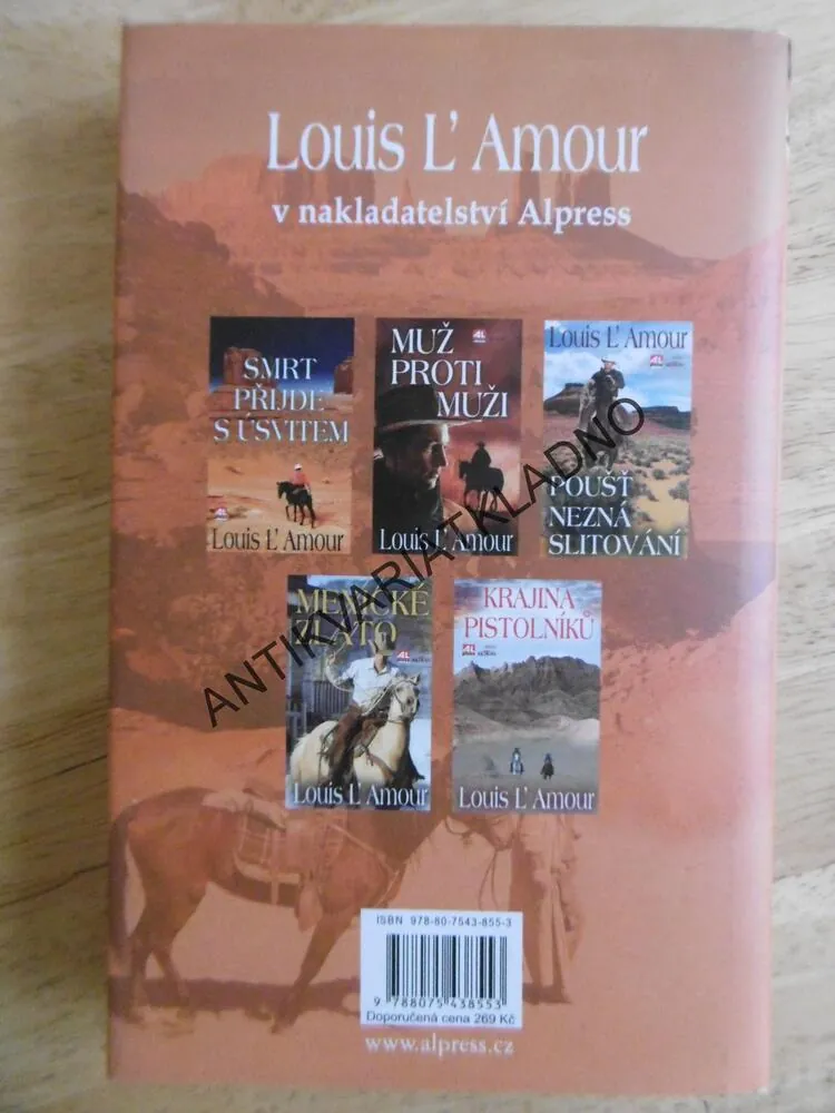V ZAJETÍ ZLATÉ ŘEKY, LOUIS L´AMOUR, **an