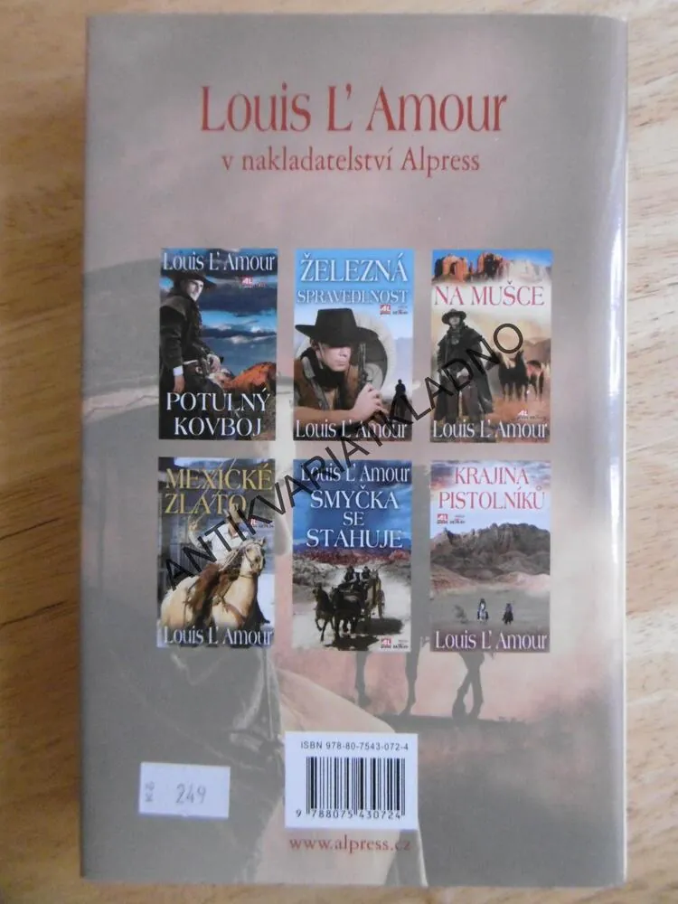 MUŽ PROTI MUŽI, LOUIS L´AMOUR, **an