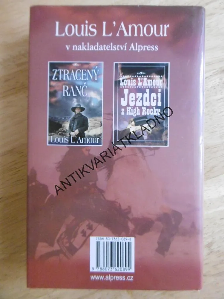 OSAMĚLÝ JEZDEC, LOUIS L´AMOUR,