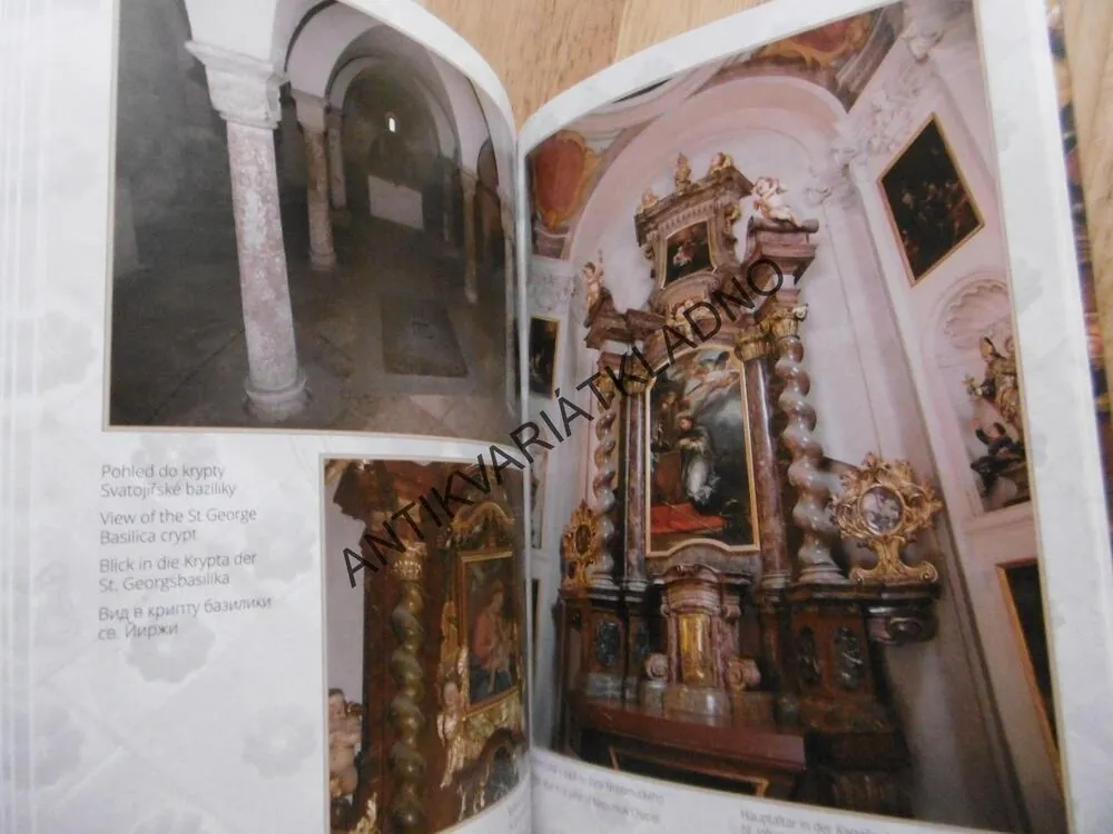 PRAŽSKÝ HRAD NÁDVOŘÍMI DO ZAHRAD, VICEJAZYČNÉ, LUDĚK SLÁDEK, FRANTIŠEK KADLEC