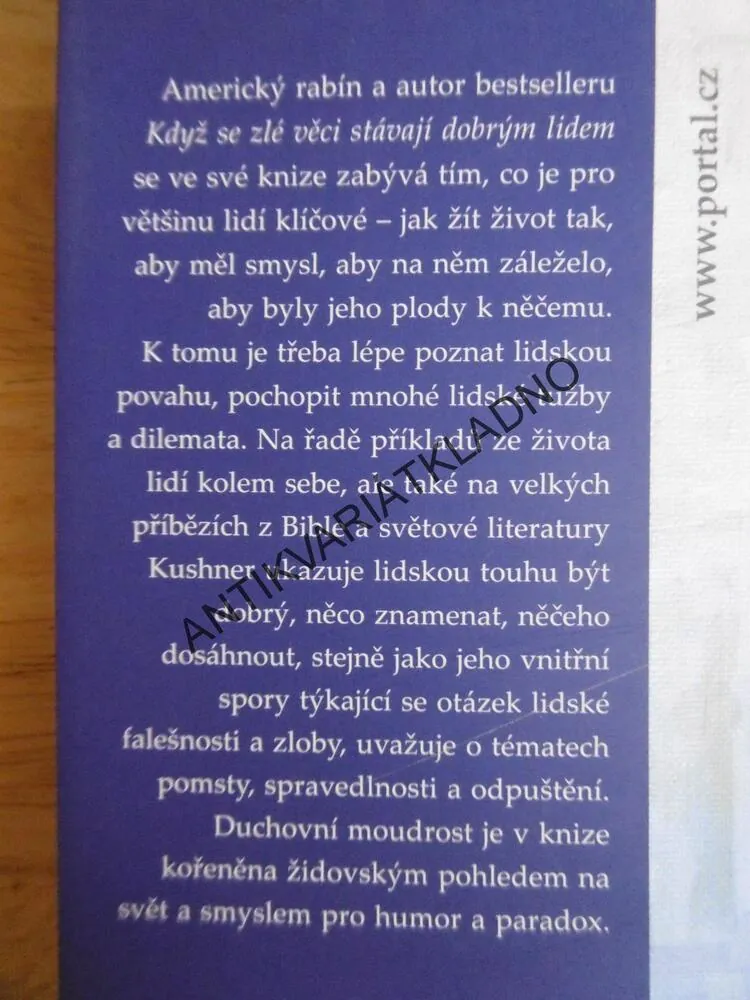 ABY MĚL ŽIVOT SMYSL, HAROLD S. KUSHNER