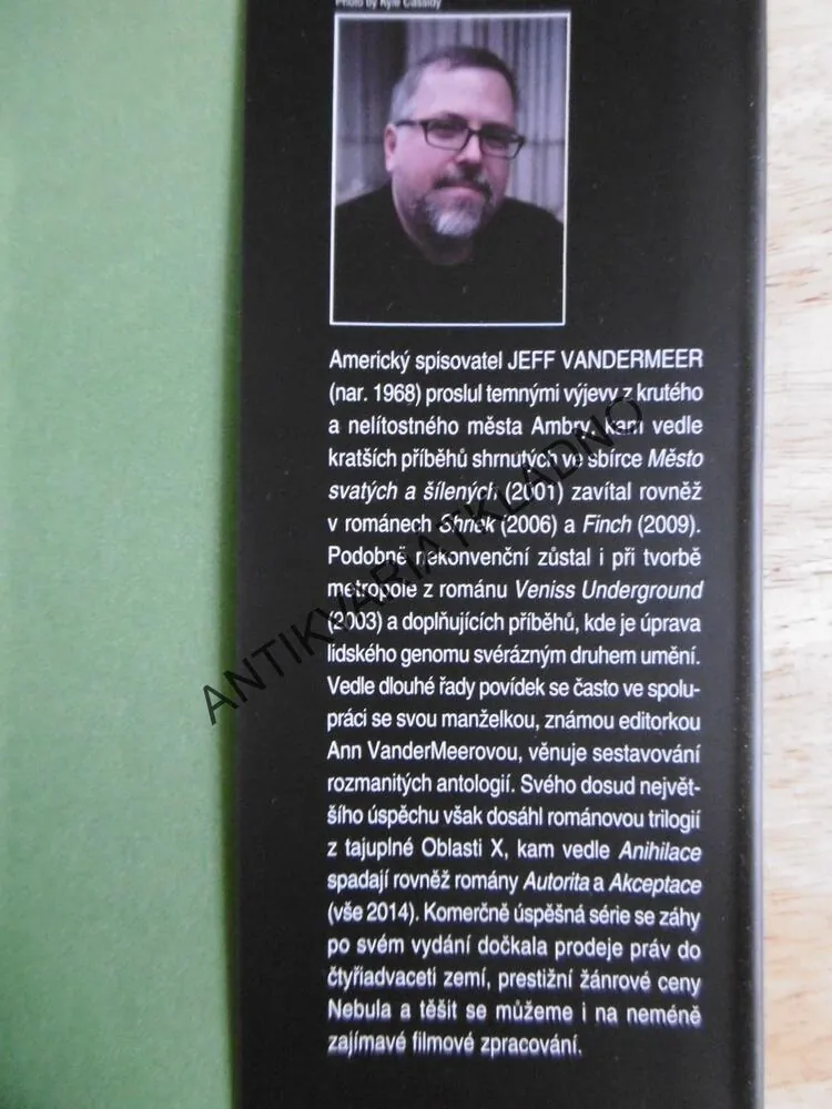 ANIHILACE, JEFF VANDERMERR
