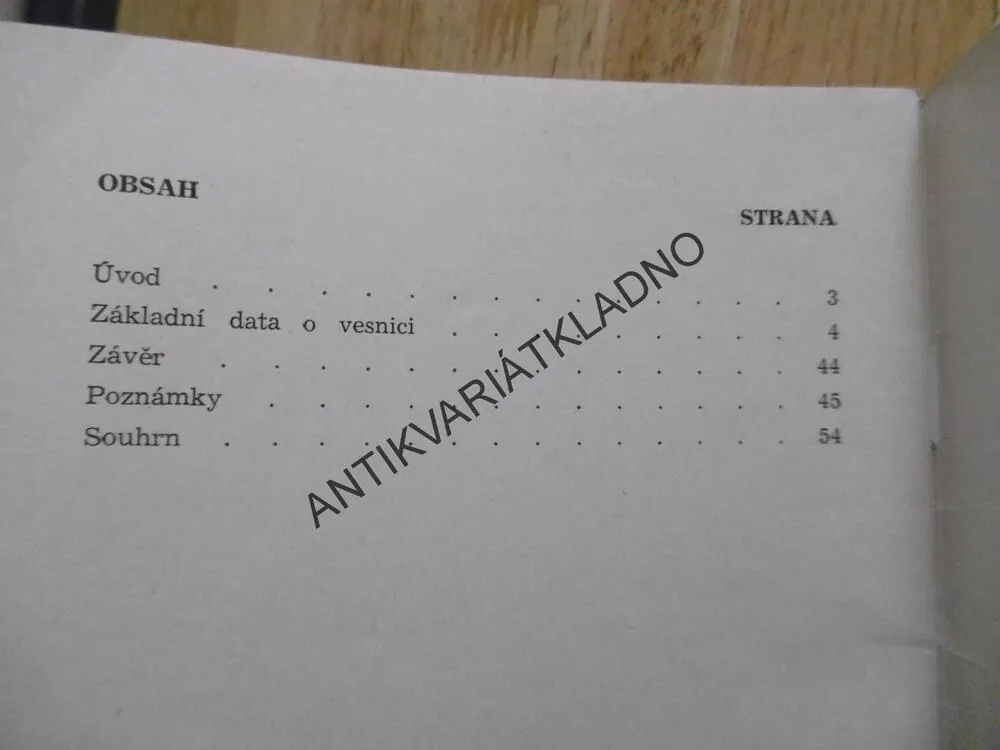 HISTORICKÝ VÝVOJ TŘEBÍZE, JANA KROTILOVÁ,